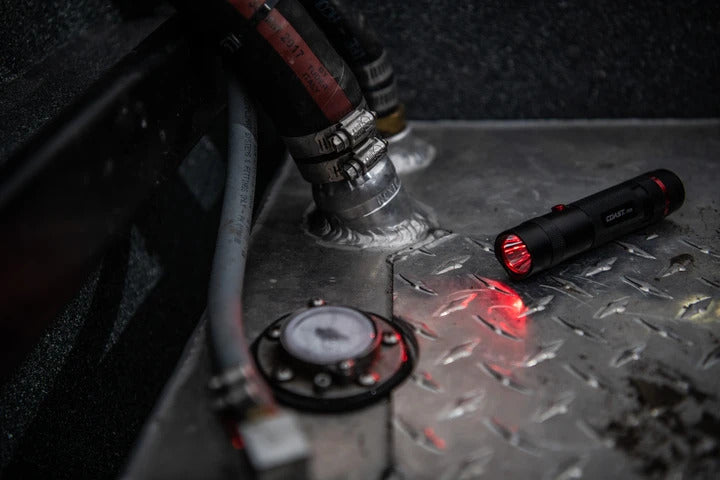 Coast PX20 Red & White LED Flashlight