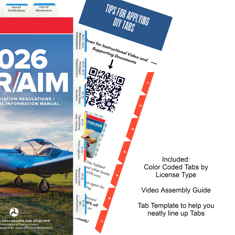 2026 ASA Do-It-Yourself (DIY) FAR/AIM Tabs