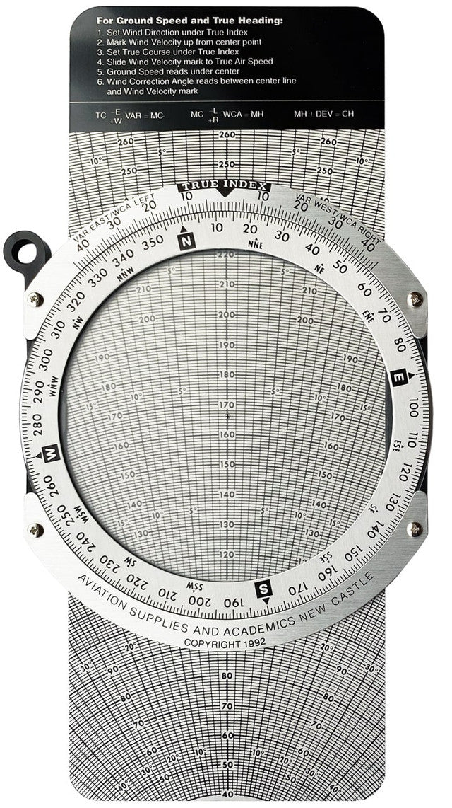Metal, E6B Flight Computer, ASA