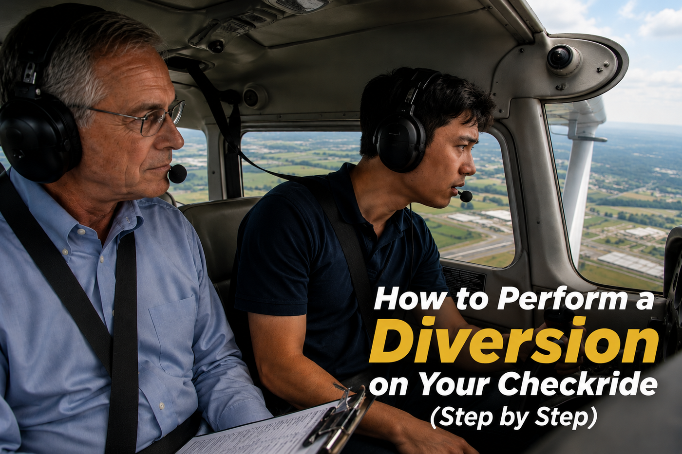 How to Perform a Diversion on Your Checkride (Step by Step)