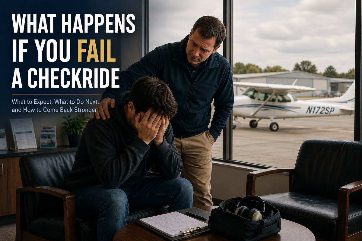 What Happens If You Fail a Checkride?