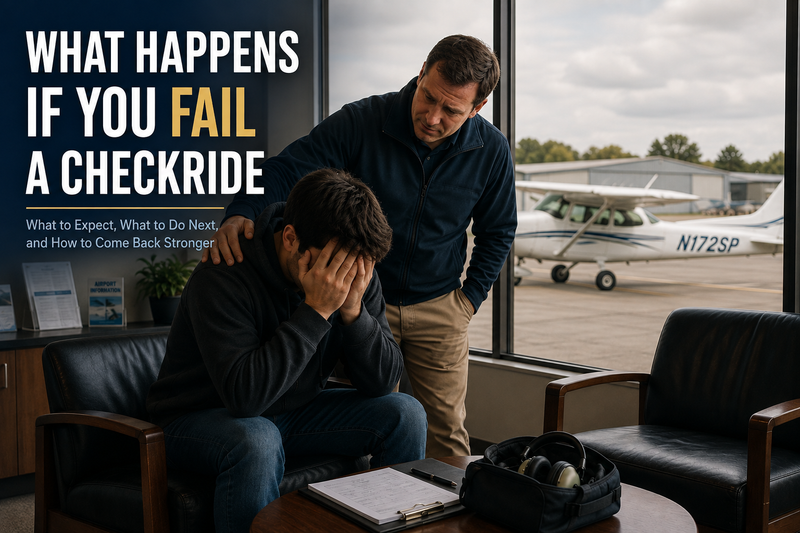 What Happens If You Fail a Checkride?