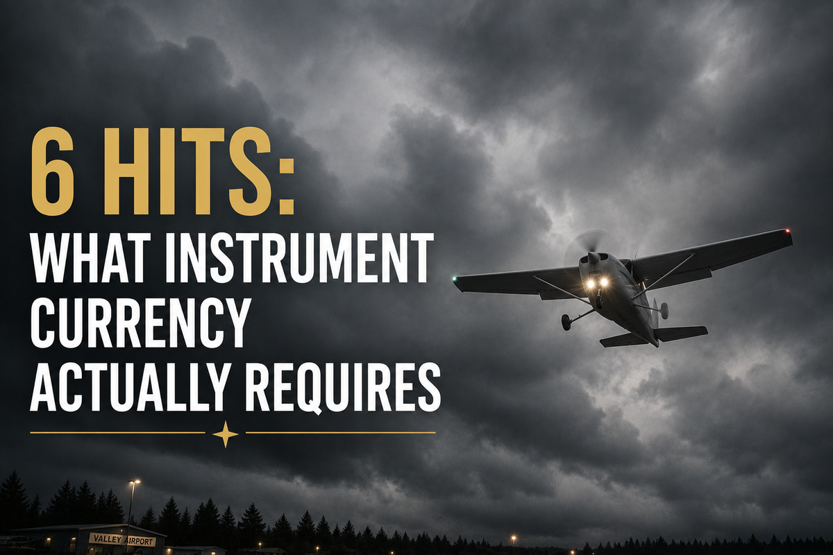 6 HITS: What Instrument Currency Actually Requires