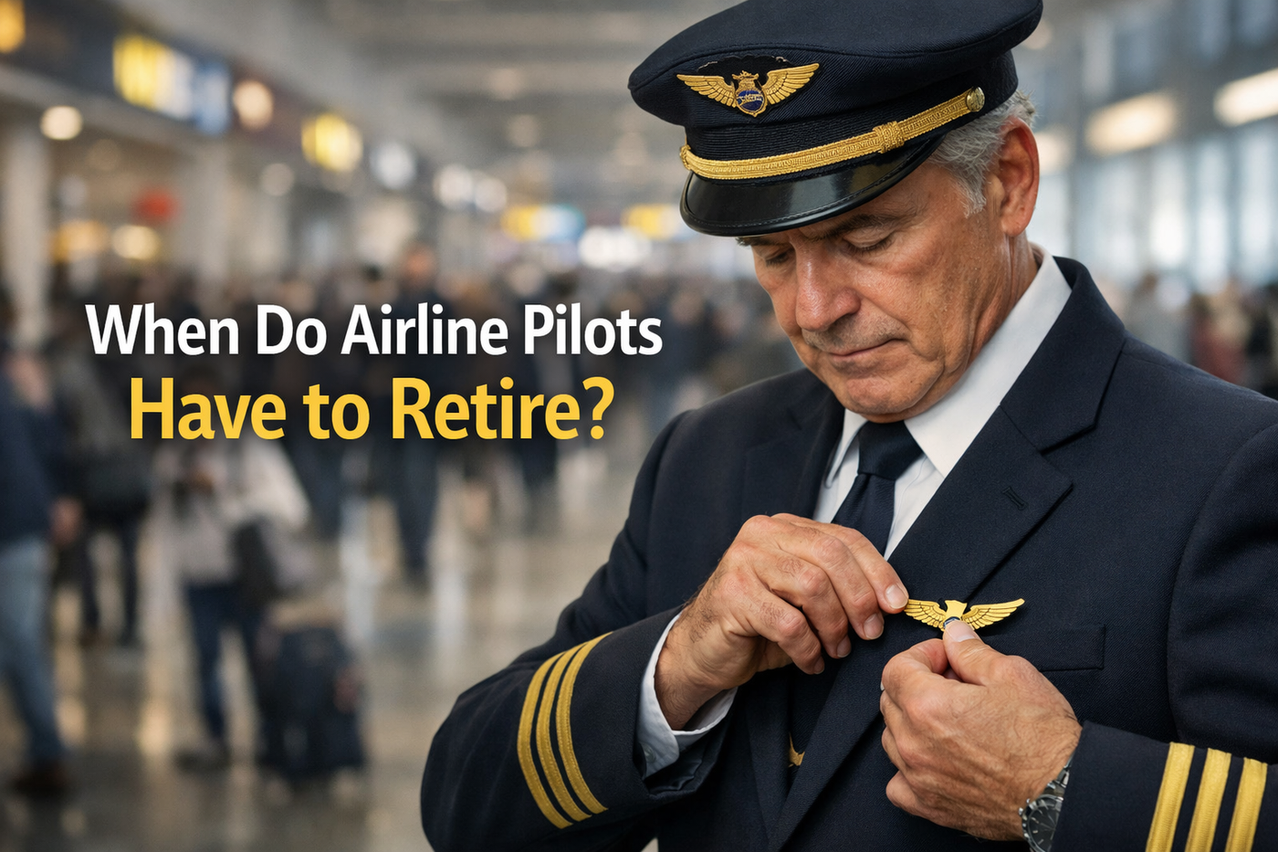 When Do Airline Pilots Have to Retire? The Real Rule, Why It Exists, and What It Means for Hiring