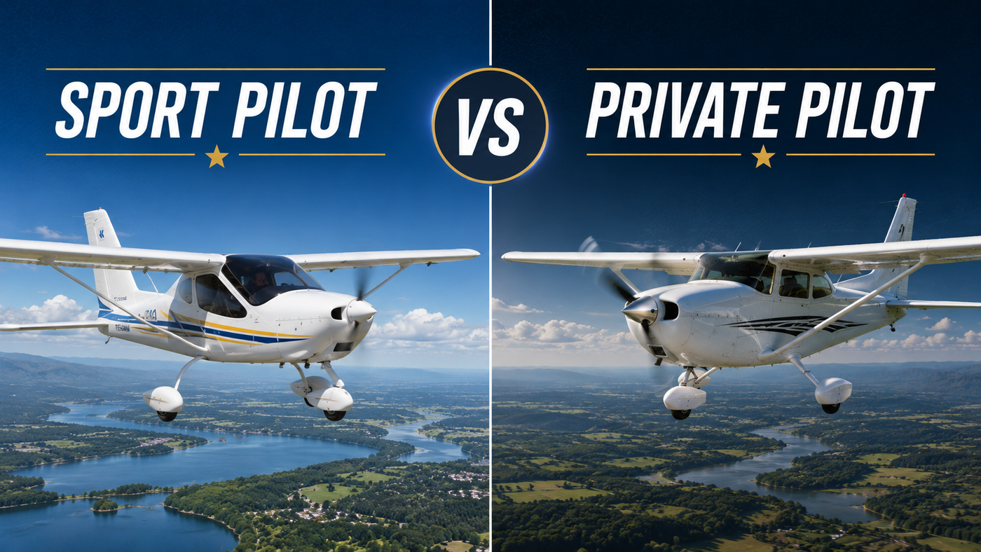 Sport Pilot vs. Private Pilot: Which Path Is Right for You After MOSAIC?