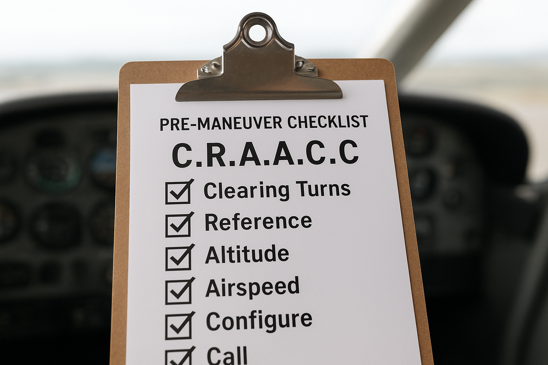 The Pre-Maneuver Checklist Every Student Pilot Needs to Know