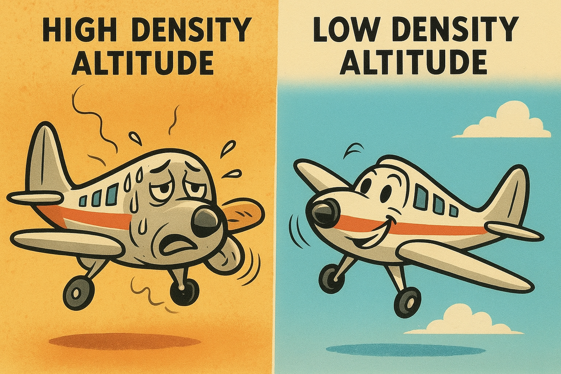 Pressure vs. Density Altitude: Understanding Density Altitude Conversion