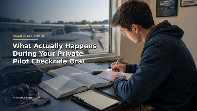 What Actually Happens During Your Private Pilot Checkride Oral