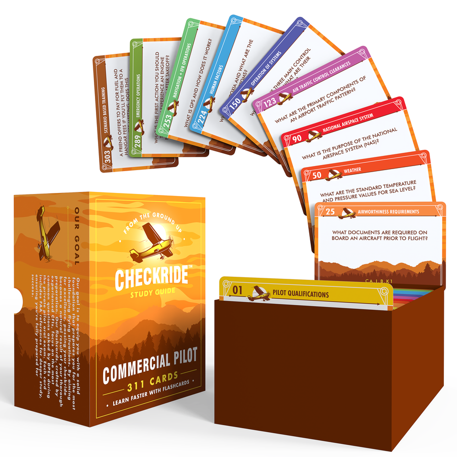 commercial pilot oral exam flashcards