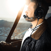 Kore Aviation P1 General Aviation Headset (Mono) with Headset Bag - Dual GA Plugs