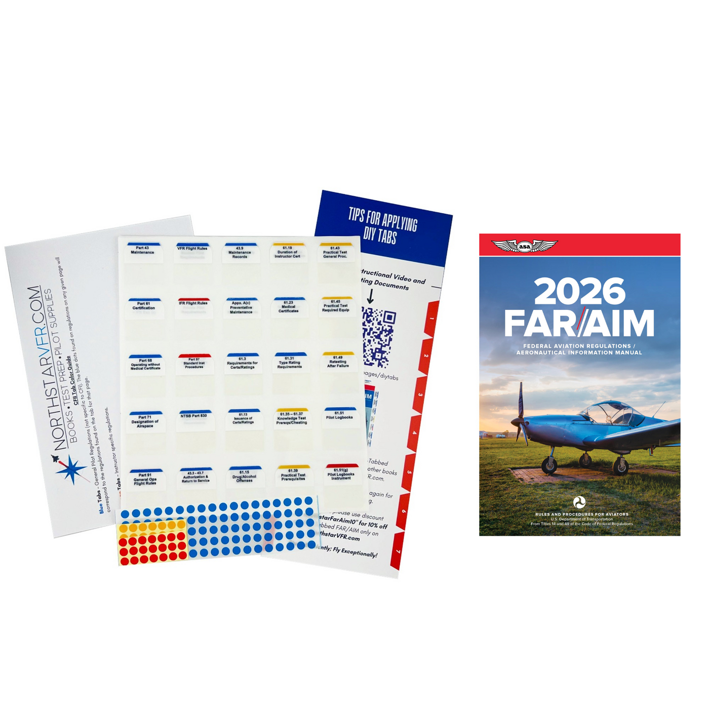 DIY FAR/AIM tabs and setup materials