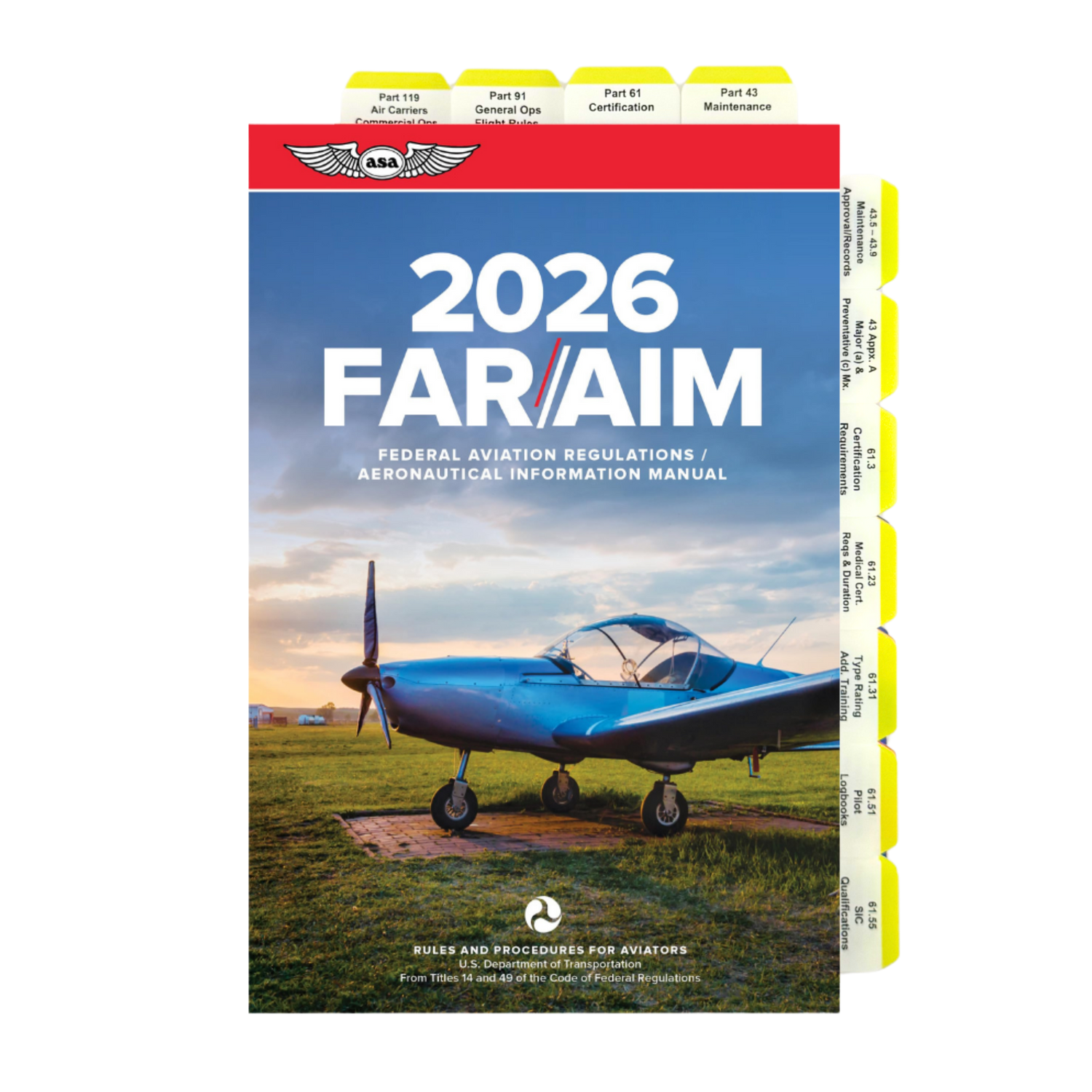 2026 ASA Pre-Tabbed FAR/AIM