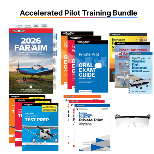 Accelerated Pilot Training Bundle (Private, Instrument and Commercial)
