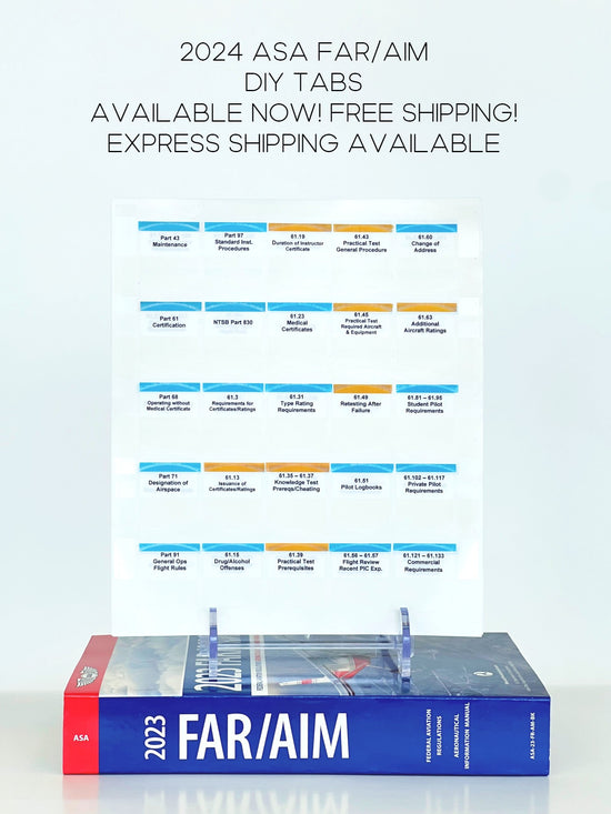 Pretabbed 2024 FAR/AIM Northstar Aviation References