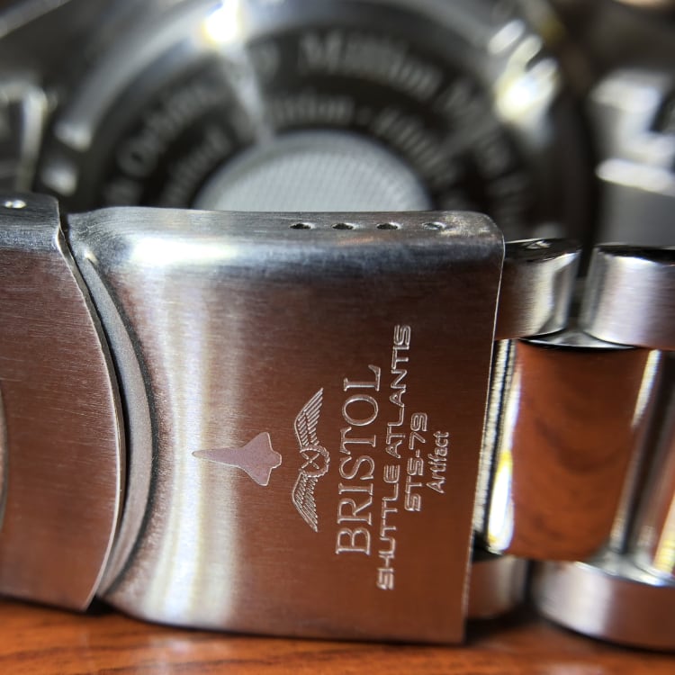 Space Shuttle Atlantis Tribute - Stainless Steel, White Dial