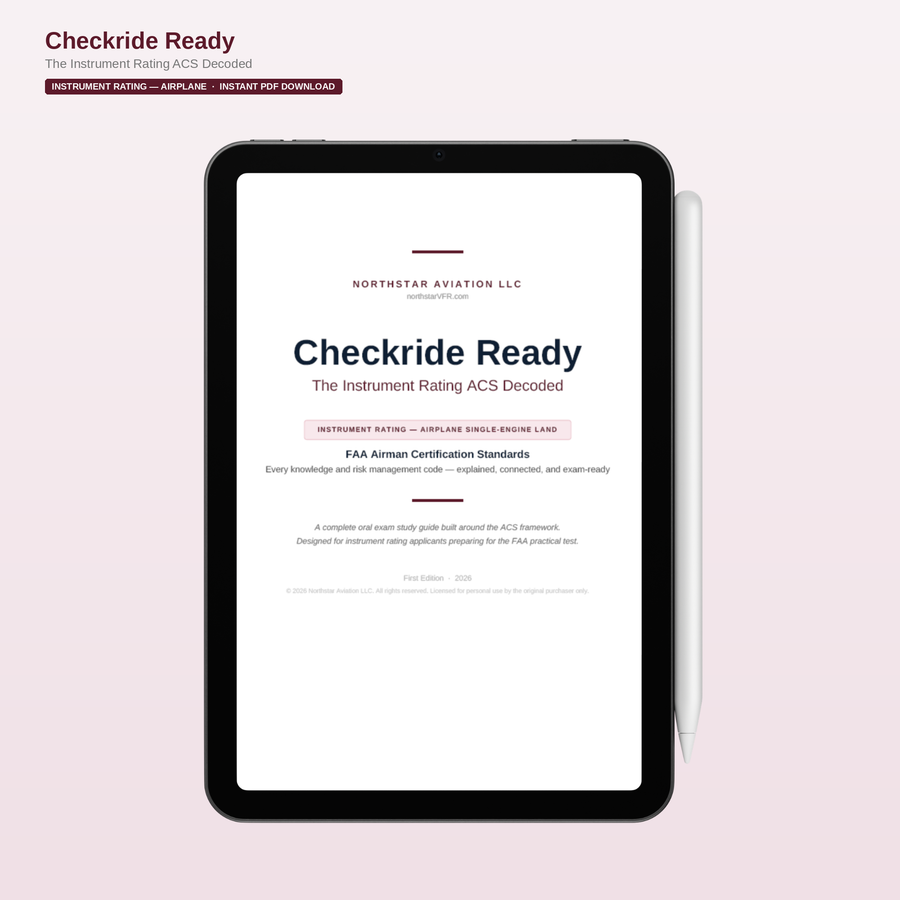 Checkride Ready: The Instrument Rating ACS Decoded