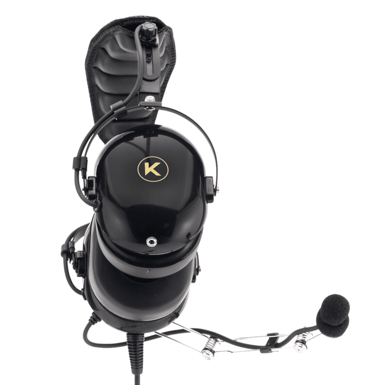 Kore Aviation P1 General Aviation Headset (Mono) with Headset Bag - Dual GA Plugs