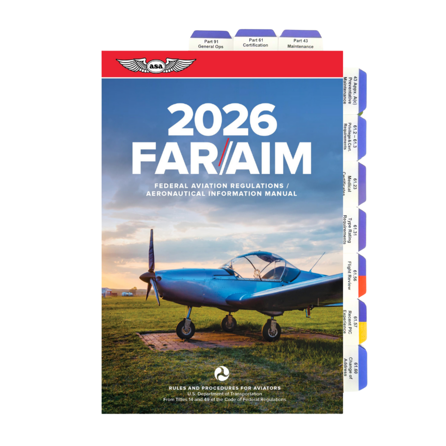 2026 ASA Pre-Tabbed FAR/AIM