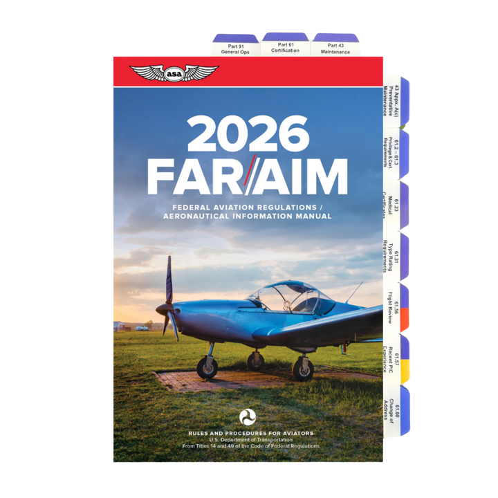 2026 ASA Pre-Tabbed FAR/AIM