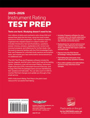Instrument Pilot Test Prep 2025-2026 ASA