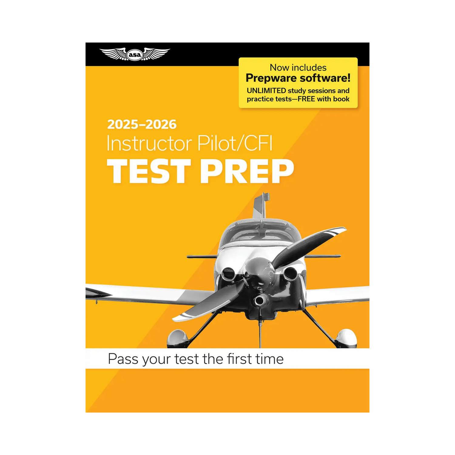 2025-2026 Instructor Pilot/CFI Test Prep With Prepware Software by ASA