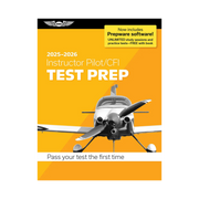 2025-2026 Instructor Pilot/CFI Test Prep With Prepware Software by ASA