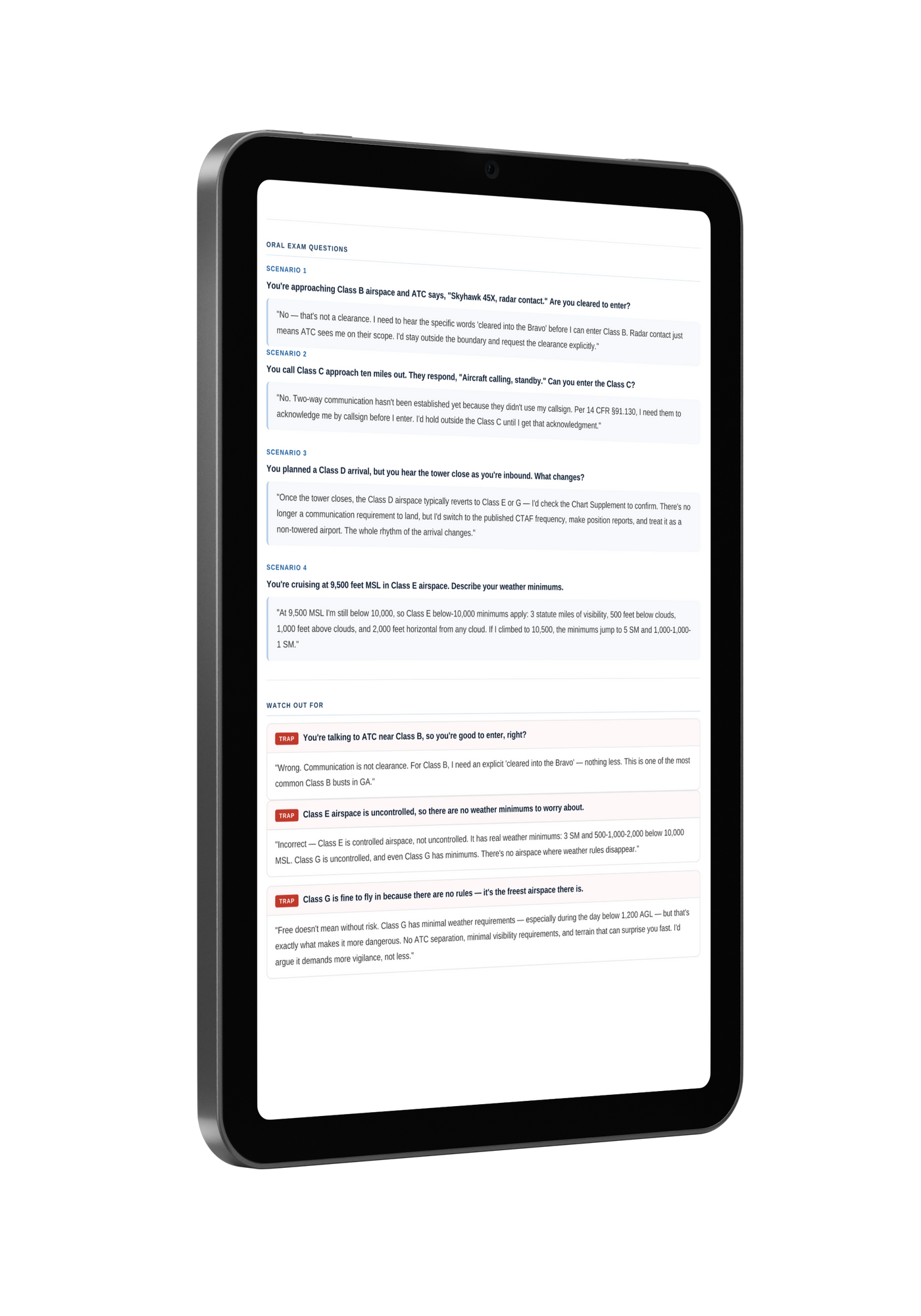 Checkride Ready digital study guide preview